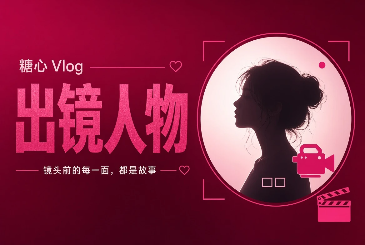 出镜人物内容封面